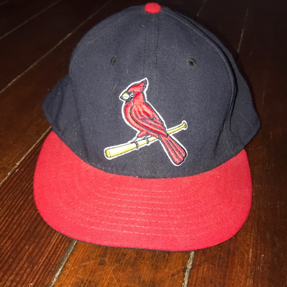 MLB STL Cardinals Flat Bill Baseball Cap
